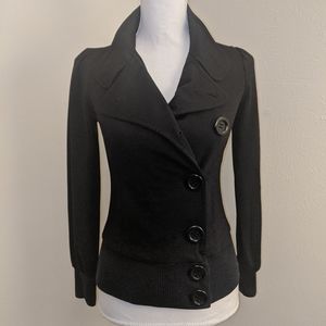 EUC - Halogen Black Funnel Neck Jacket